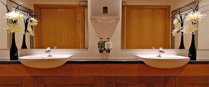 Link to Luxury Mobile Toilets - Image of Unit Interior - Hand Basins
